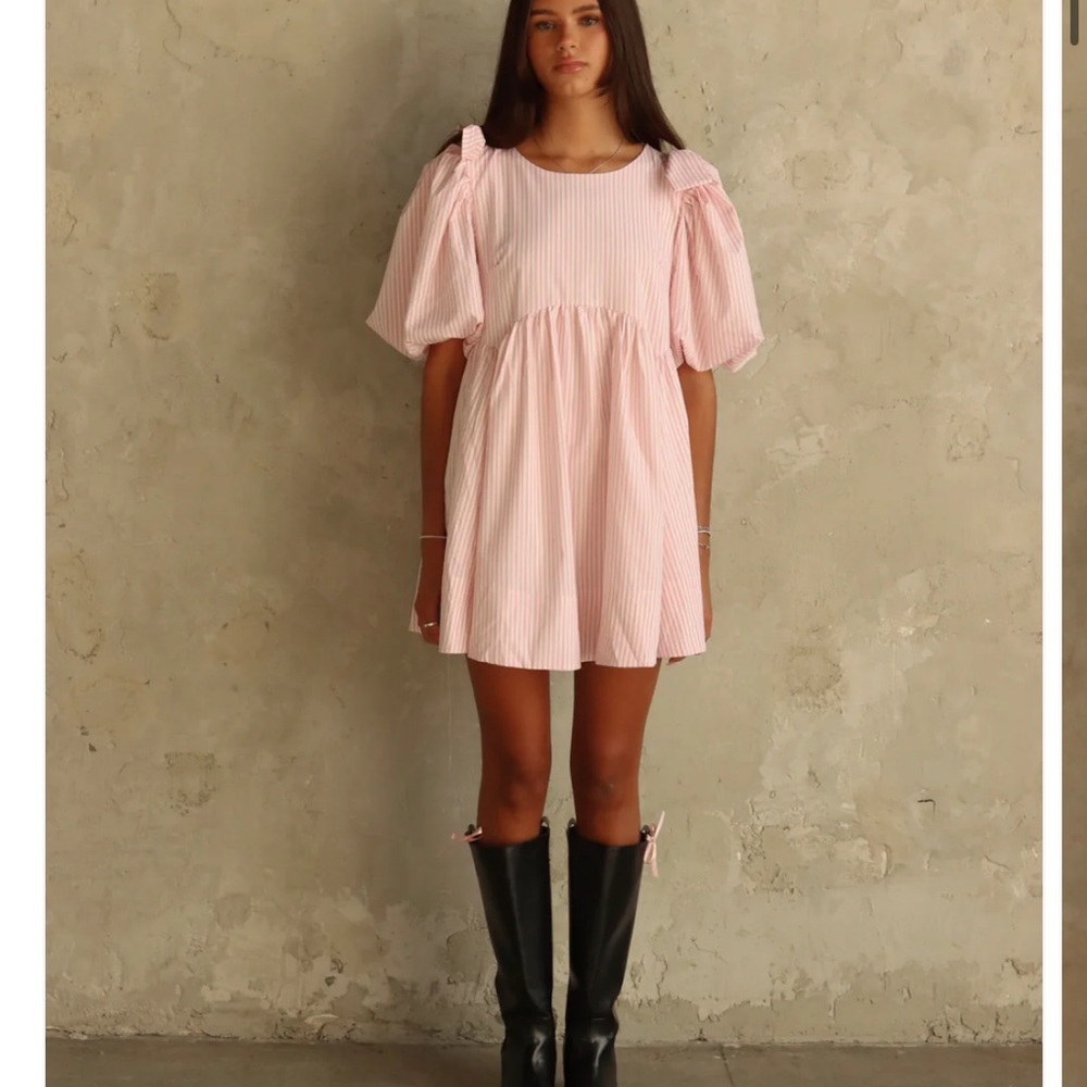 Subday Riot Strawbaby bow dress